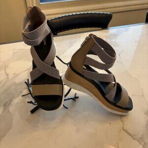 SOREL platform sandals